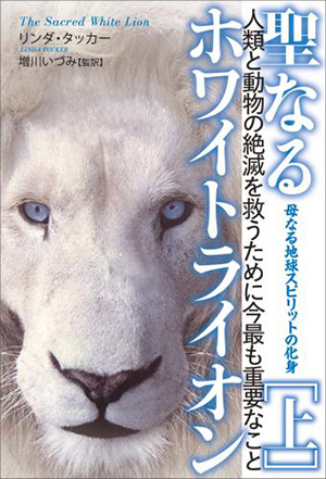 聖なるホワイトライオン［上］　カバー